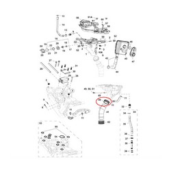 Guarnizione superiore marmitta