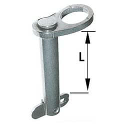 Spinotto inox 50 mm Ø 8 mm B