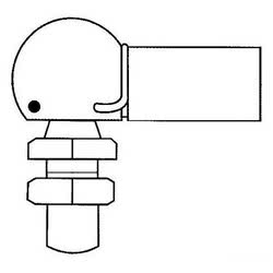Pallina fissaggio molle gas