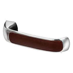 Handles LEATHER w/Yale lock external/internal righ