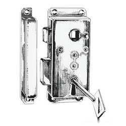 Serratura SI int. 110x45