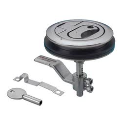 Alzapagliolo inox + serratura