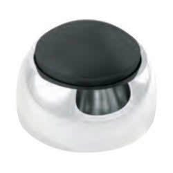 Chromed brass door bumper Ø 40 mm