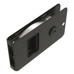 Chiusura Flush per porte ingresso nero standard