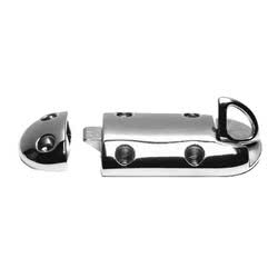 Fermaporta a molla in acciaio inox