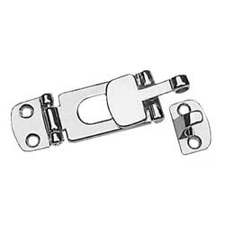 Chiusura a leva con bandella copriviti