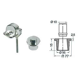 Scrocco a pulsante ott. cr.