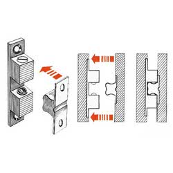 Cricchetto fermaporte