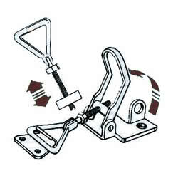 Chiusura a leva inox 123/137