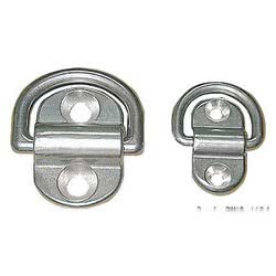 Mezzo anello su piastra snodato a due fori