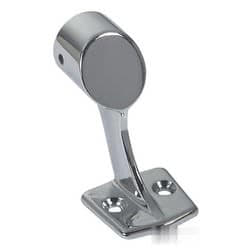 Supporto corrimano a base rettangolare