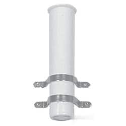 Portacanne parete bianco 41 mm