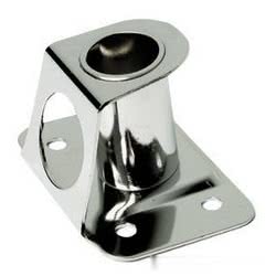 Base per candeliere con piastra di rinforzo