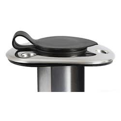 Portacanne incasso inox 42 mm 90°