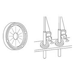 Black ulkhead fishing rod holder 70