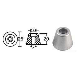 Anodo ricambio elica prua/poppa per Side-Power (Sleipner)