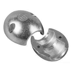 Anodo in zinco barra accoppiamento DPH/DPR