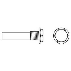 Barilotto zinco 16x1,5 Nanni/Mercedes