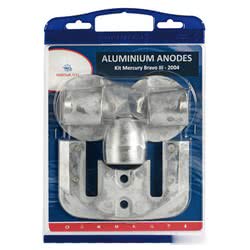 Kit Bravo III-04 alluminio anodi per Mercruiser