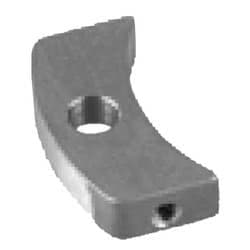 Placca adattatrice per collare a due pezzi