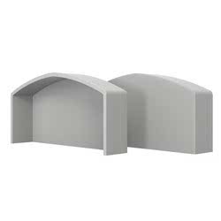 Terminale QBE 65 grigio RAL 7047