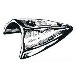 Terminale parabordo ottone cromato Parabordi