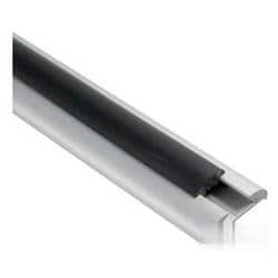 Profilo parabordo alluminio anodizzato 56 x 14+5mm