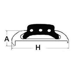 Inserto PVC nero per 44.494.10