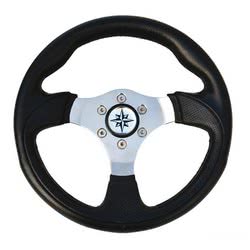 Volante Tender Ø 300 mm nero Sterzo - Timoneria
