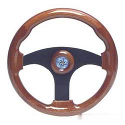 Mahogany steering wheel