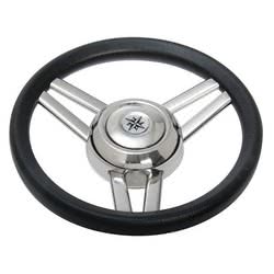 Volante Magnifico 3 razze Ø mm 350 nero Sterzo - Timoneria