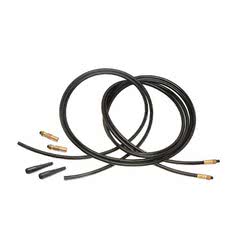 Kit 2 tubi flessibili rinforzati raccordati ad una estremità