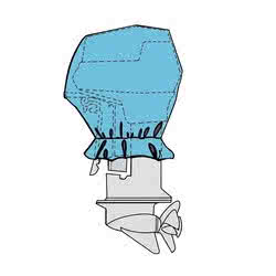 Coprifuoribordo 54x33x41 cm