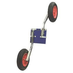 Dinghy transom wheels - FOLDING TYPE