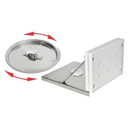 Outboard swivelling bracket