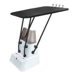 T-Top professionale Heavy Duty nero con telo nero