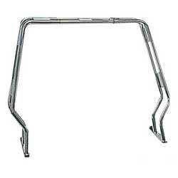 Roll bar abbattibile per gommoni