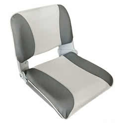 Seat foldable backrest pull-out padding Light gray/charcoal
