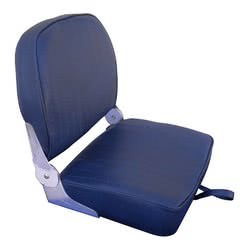 Sedile schienale ribaltabile in vinile blu navy