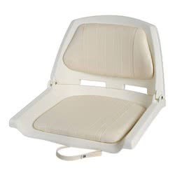 Sedile in polietilene con schienale ribaltabile