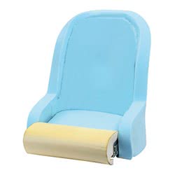 Sedile compatto da rivestire con flip up H51