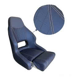 Sedile anatomico imbottito con flip up RM52