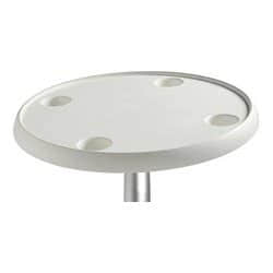 Tavolo tondo 610 mm bianco