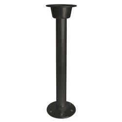 Thread Lock fixed table pedestal black 689 mm