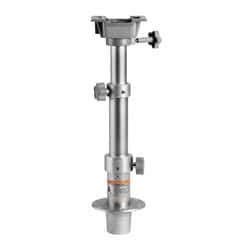 Gamba tavolo tritelescopica molla a gas removibile