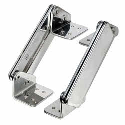 Coppia di cerniere con cover per sedile