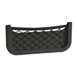 Rete portaoggetti nera 250x115x10 mm