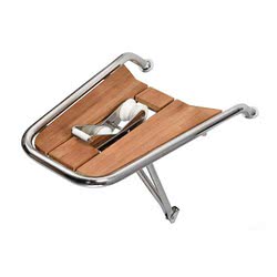 Delfiniera inox/teak con musone