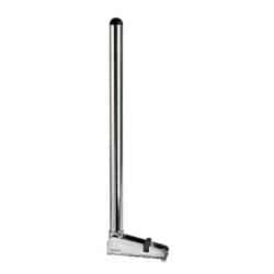 Universal foldable handle for climbing ladder of stern gangplank