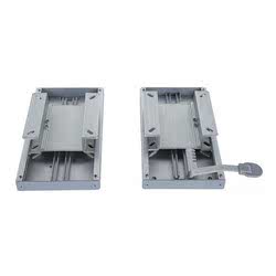 Slitte gemelle per sedile doppio